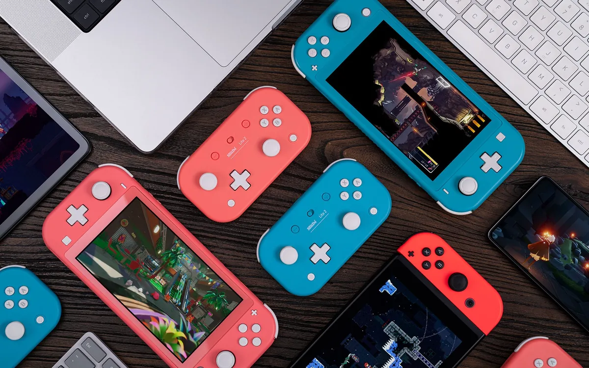 8BitDo Lite 2 Rosado, imagen 4