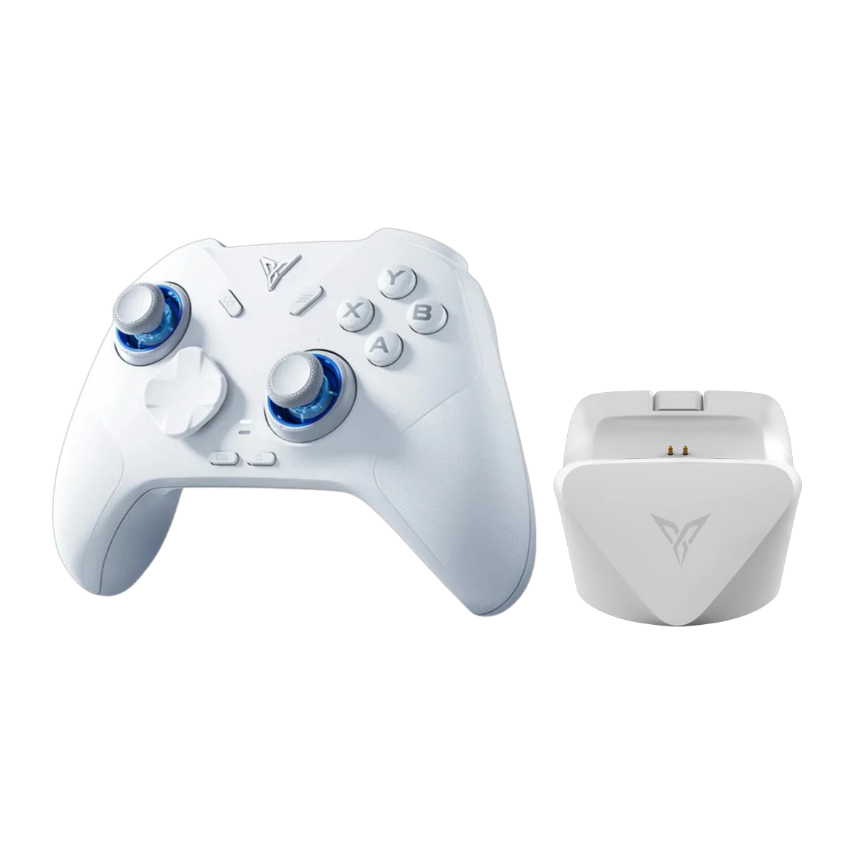 Flydigi Direwolf 4 Blanco con base de carga